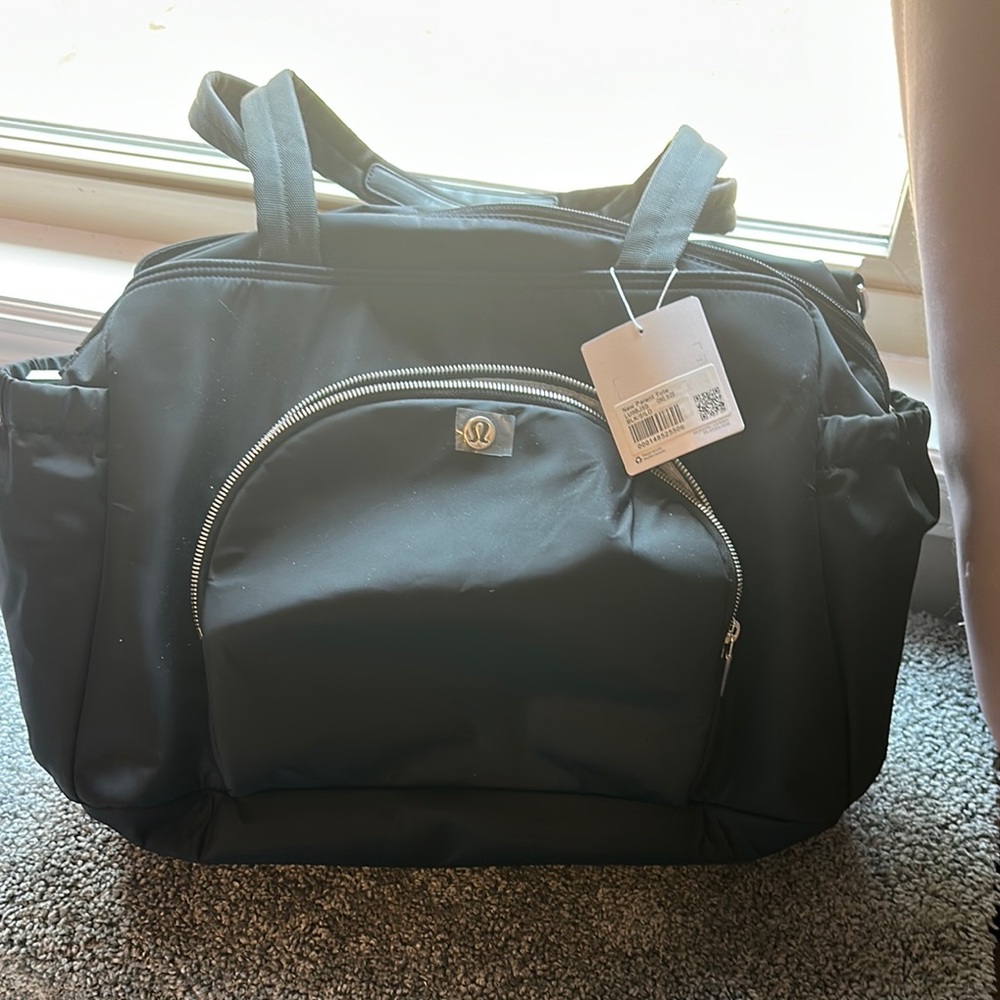 Lululemon Black Tote Bag